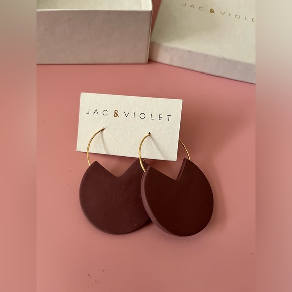 Jac & Violet Clay Earrings - Picture 2 of 4